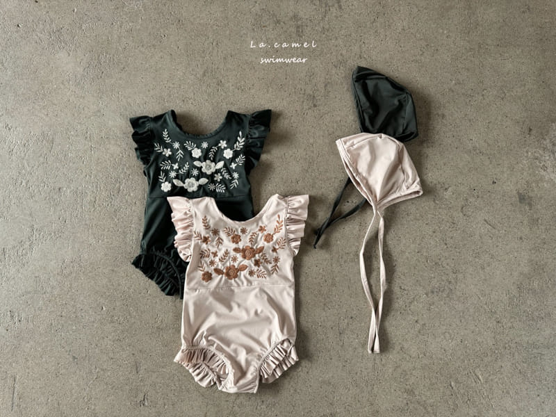 La Camel - Korean Baby Fashion - #onlinebabyboutique - Su Su Swim Hat - 3