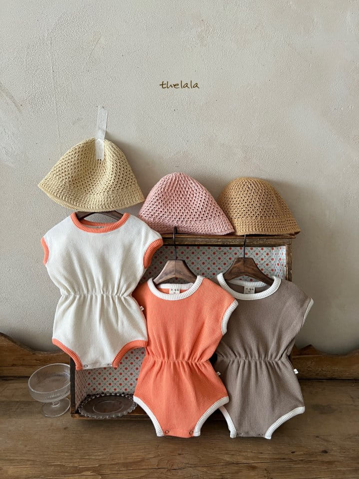 Lala - Korean Baby Fashion - #babyboutique - Oranc Body Suit - 7