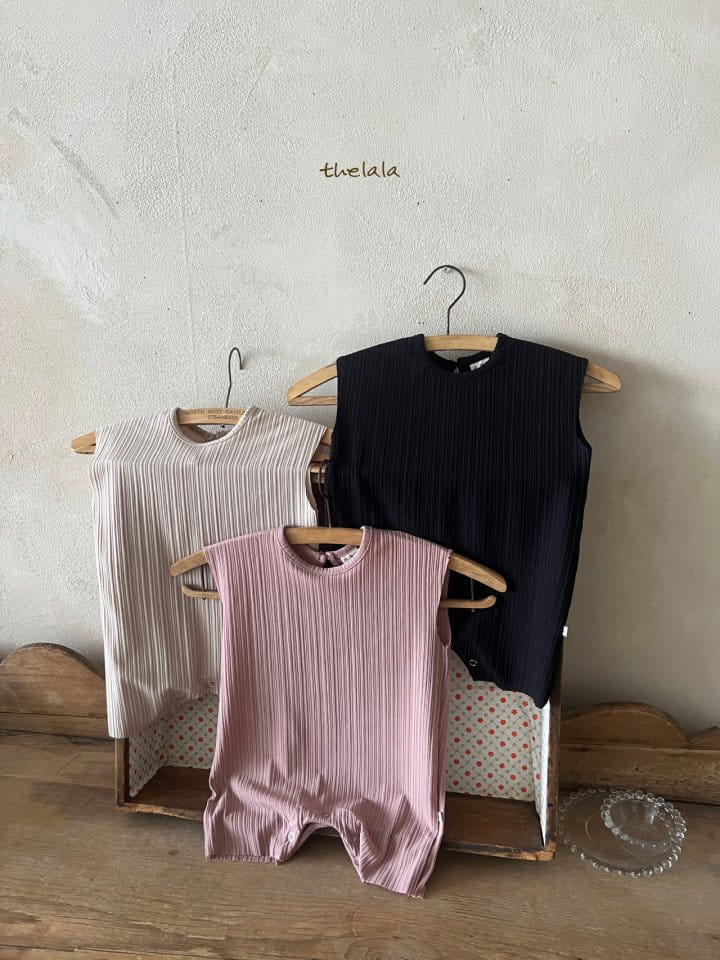 Lala - Korean Baby Fashion - #babyboutique - Pleats Body Suit - 2