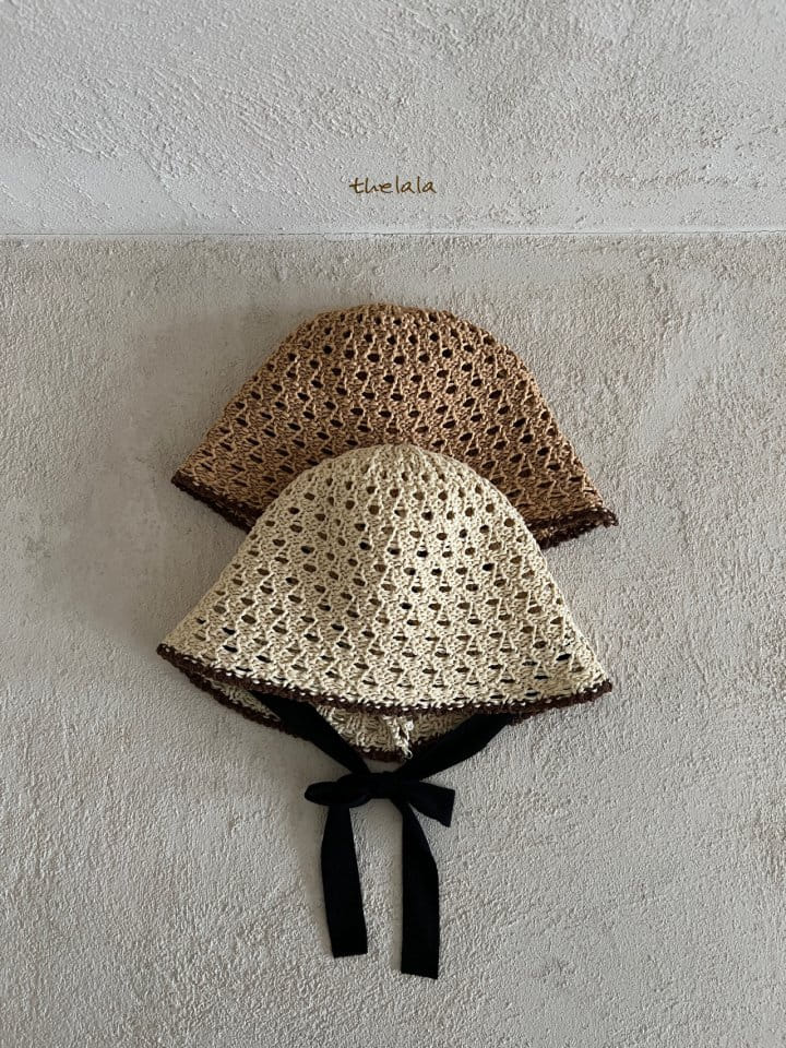 Lala - Korean Baby Fashion - #babyboutiqueclothing - Line String Bonnet - 3