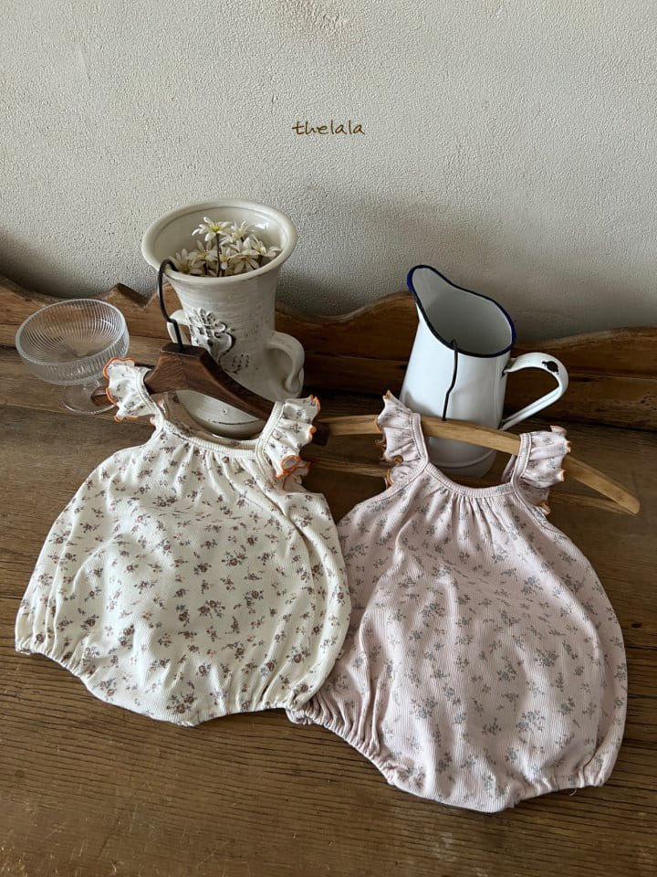 Lala - Korean Baby Fashion - #babyclothing - Mina Frill Body Suit - 11