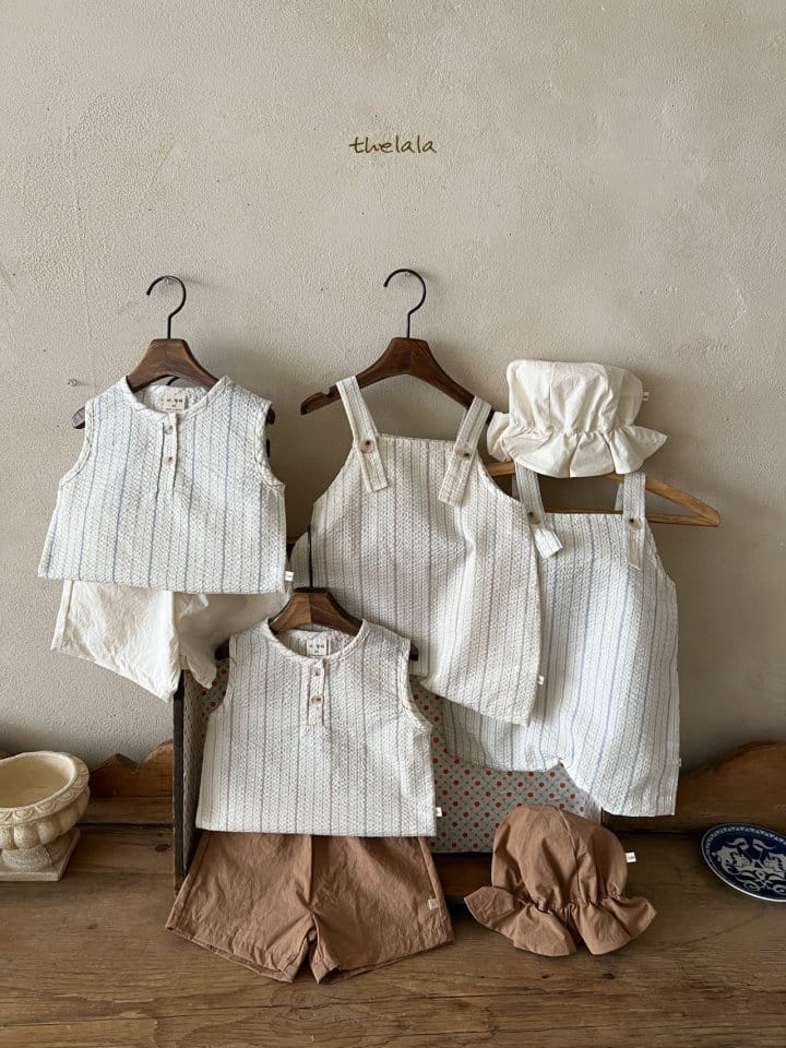 Lala - Korean Baby Fashion - #babyclothing - Jerry Dungarees Body Suit - 3