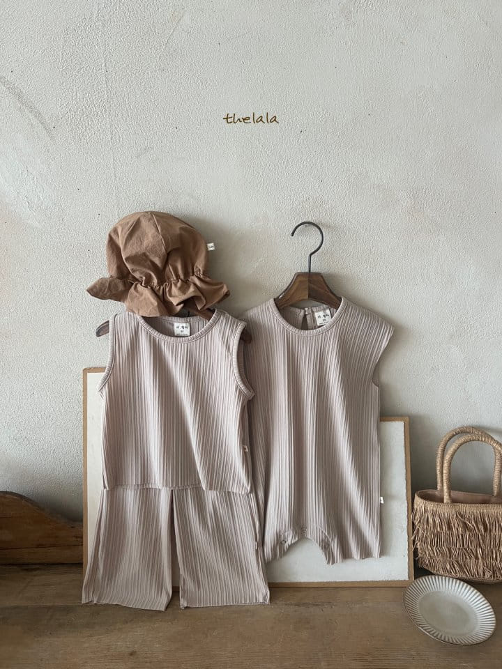 Lala - Korean Baby Fashion - #babyfashion - Pleats Body Suit - 6