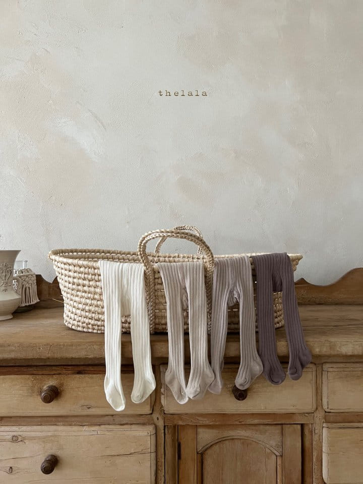Lala - Korean Baby Fashion - #babyfever - Lala Rib Tights