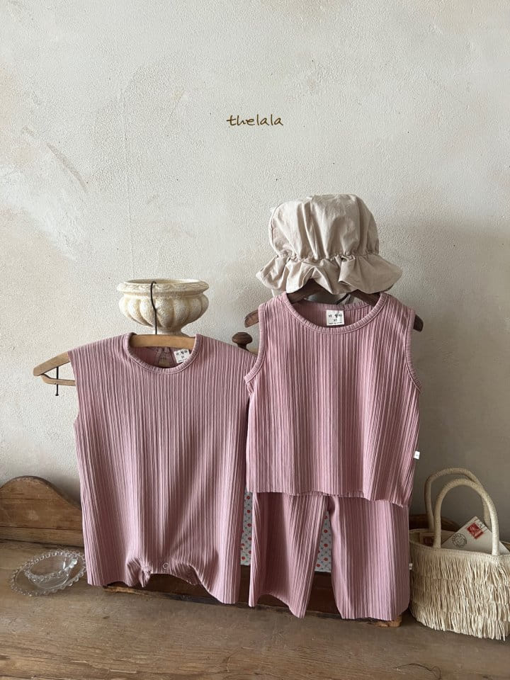 Lala - Korean Baby Fashion - #babyfever - Pleats Body Suit - 7