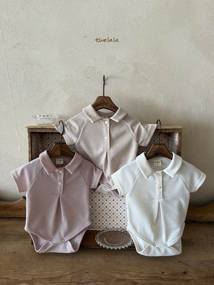 Lala - Korean Baby Fashion - #babygirlfashion - Winkle Body Suit - 11