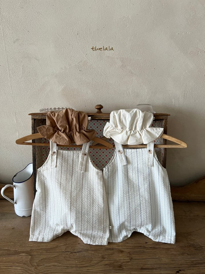 Lala - Korean Baby Fashion - #babygirlfashion - Jerry Dungarees Body Suit - 6
