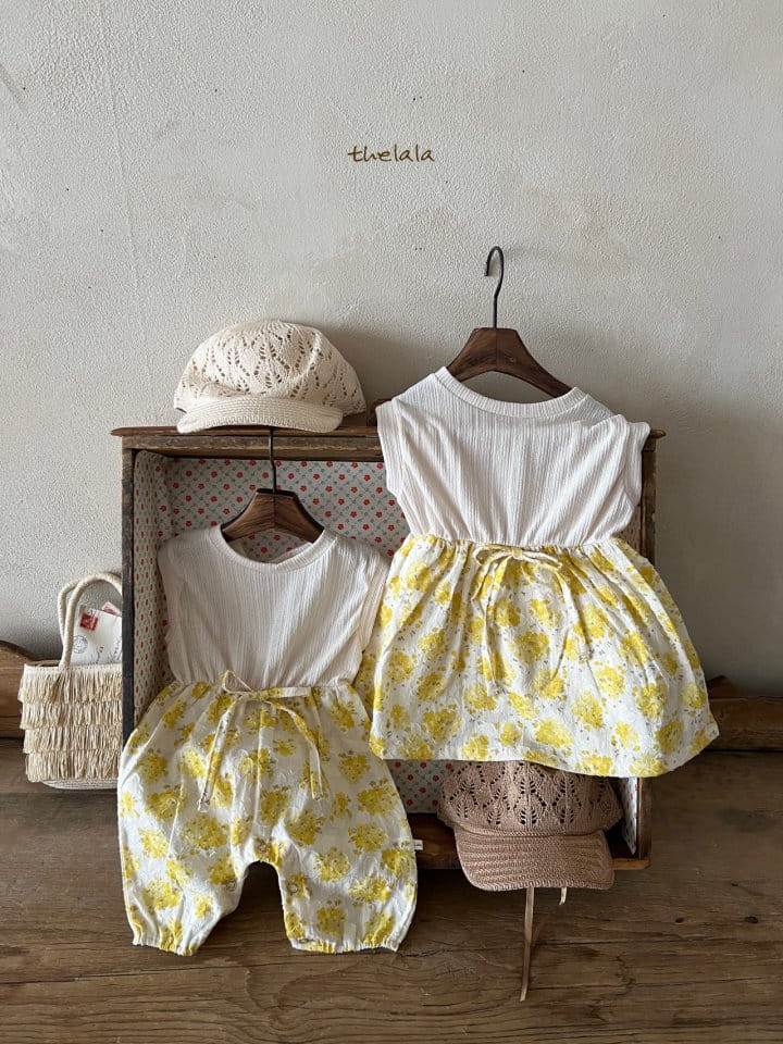 Lala - Korean Baby Fashion - #babygirlfashion - Forsythia Body Suit - 4