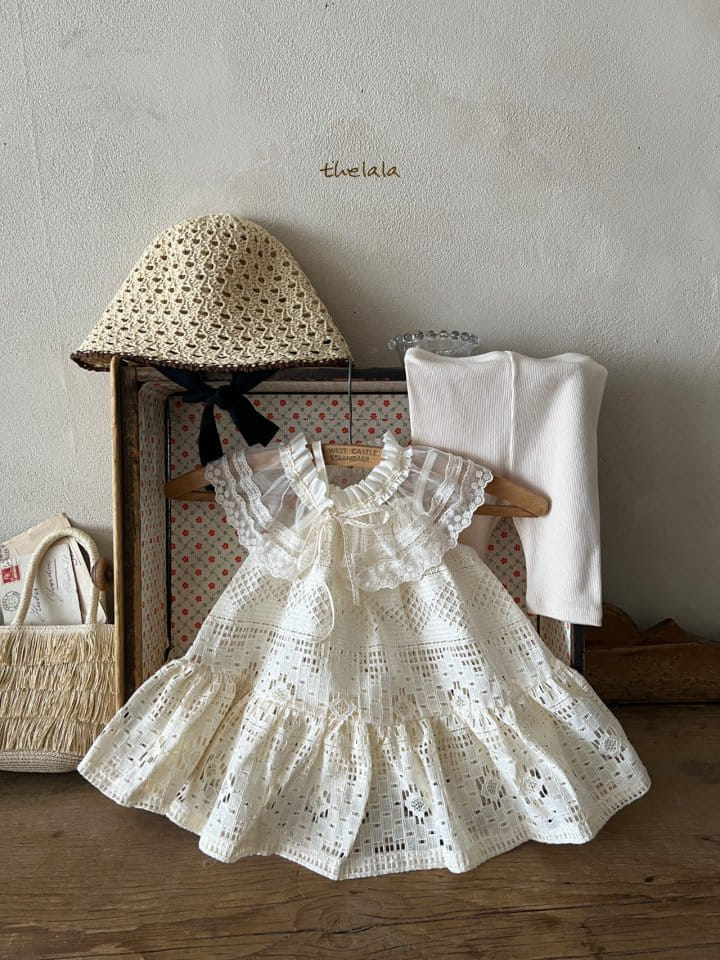 Lala - Korean Baby Fashion - #babyoninstagram - Line String Bonnet - 9
