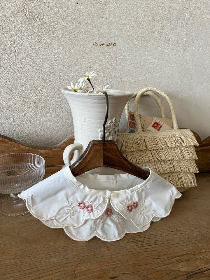 Lala - Korean Baby Fashion - #babyoutfit - Embroidery Flower Cape - 2
