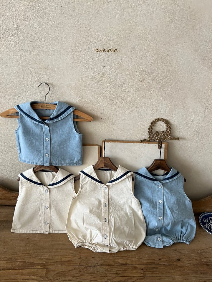 Lala - Korean Baby Fashion - #babyoutfit - Popeye Body Suit - 2