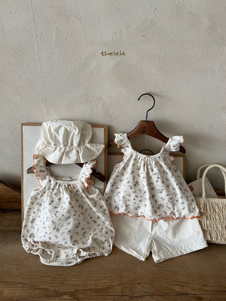 Lala - Korean Baby Fashion - #babywear - Mina Frill Body Suit - 5