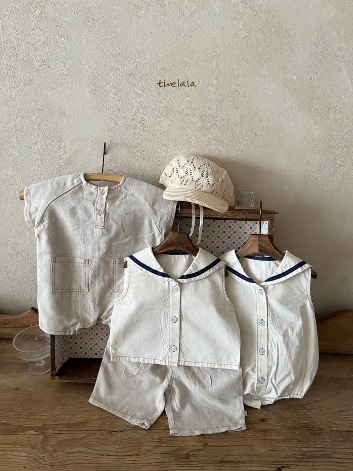 Lala - Korean Baby Fashion - #babywear - Popeye Body Suit - 4
