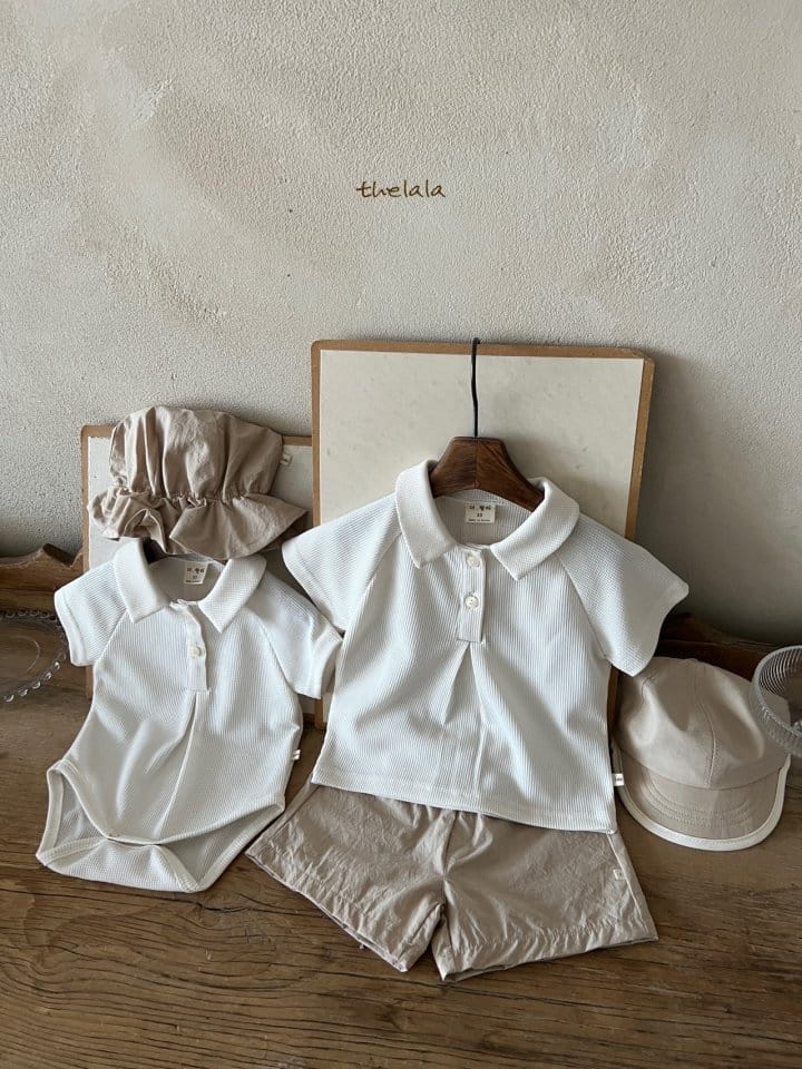 Lala - Korean Baby Fashion - #onlinebabyboutique - Winkle Body Suit - 4