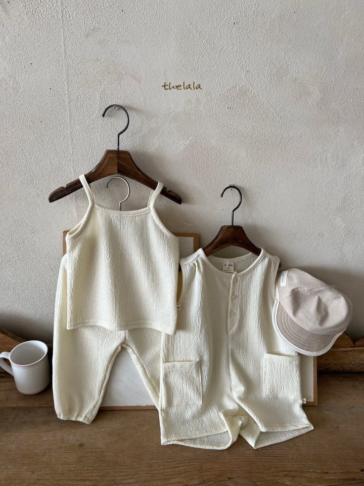Lala - Korean Children Fashion - #designkidswear - Ocean Top Bottom Set - 6