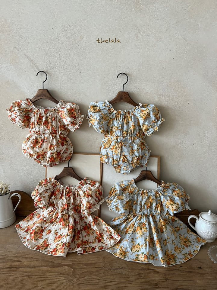 Lala - Korean Children Fashion - #discoveringself - Garden One-Piece - 3
