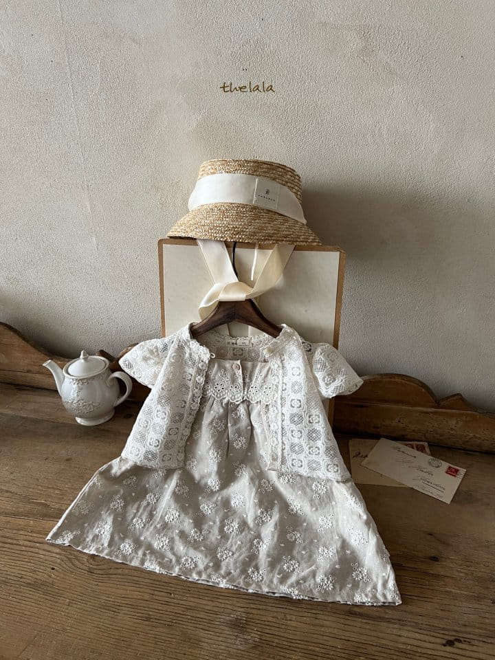Lala - Korean Children Fashion - #fashionkids - Buckwheat Flower One-Piece - 6
