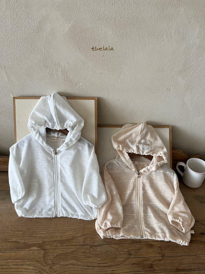Lala - Korean Children Fashion - #fashionkids - Beach Hoody Zip Up - 2