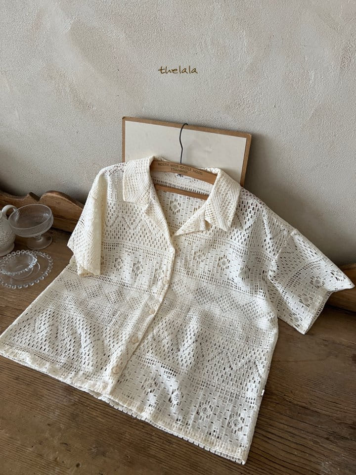 Lala - Korean Children Fashion - #kidsshorts - MOM Rupee Shirt - 10