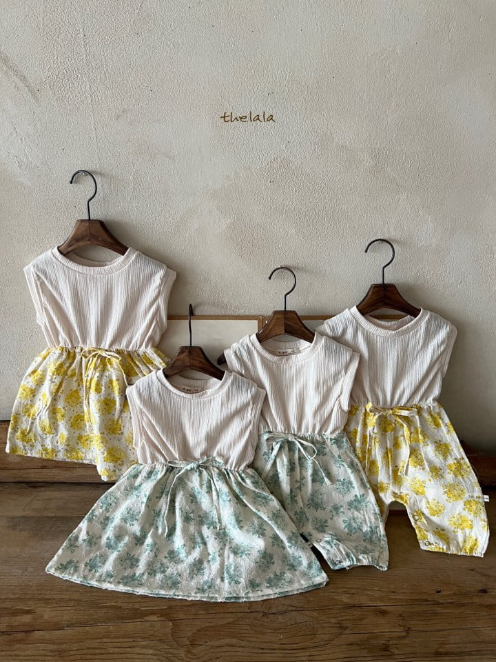 Lala - Korean Children Fashion - #kidsshorts - Forsythia One-Piece - 3
