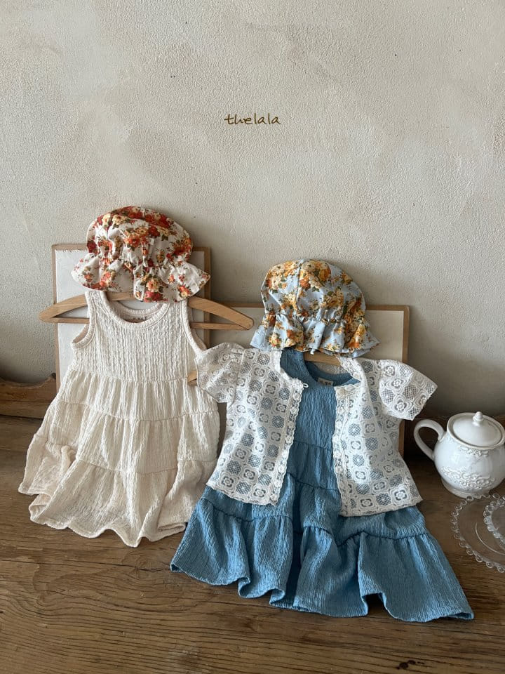 Lala - Korean Children Fashion - #kidsstore - Square Flower Cardigan - 10
