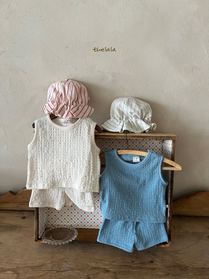 Lala - Korean Children Fashion - #kidsstore - Latte Bucket Hat - 8