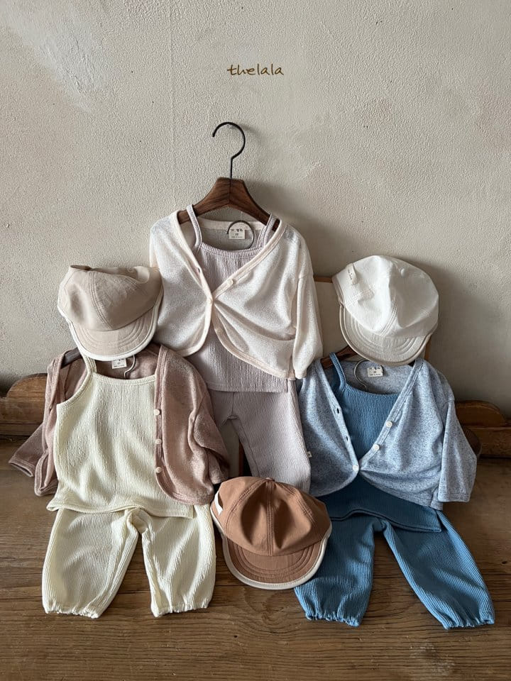 Lala - Korean Children Fashion - #kidsstore - Ocean Top Bottom Set - 10