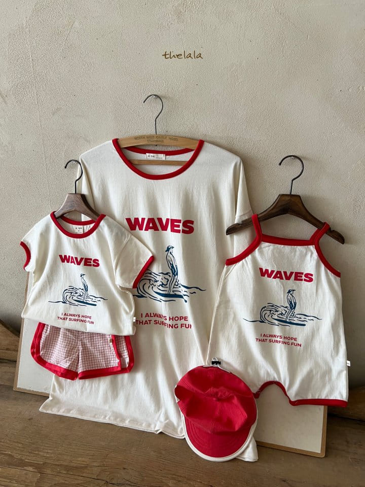 Lala - Korean Children Fashion - #kidzfashiontrend - Wave Tee - 7