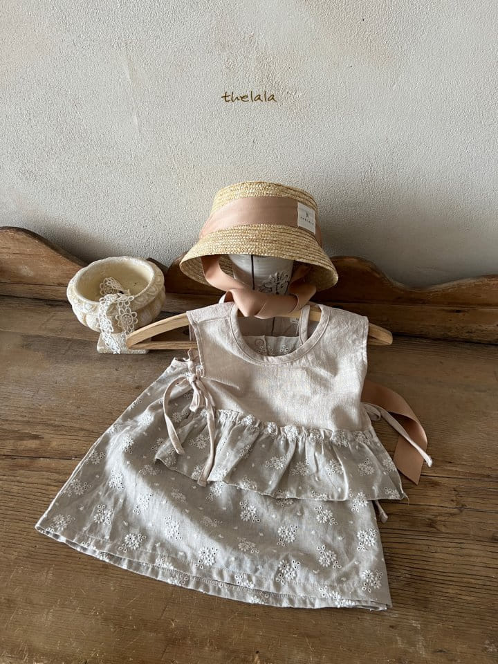 Lala - Korean Children Fashion - #kidzfashiontrend - Buckwheat Flower One-Piece - 9