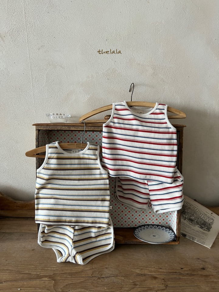 Lala - Korean Children Fashion - #kidzfashiontrend - Poby Top Bottom Set - 11