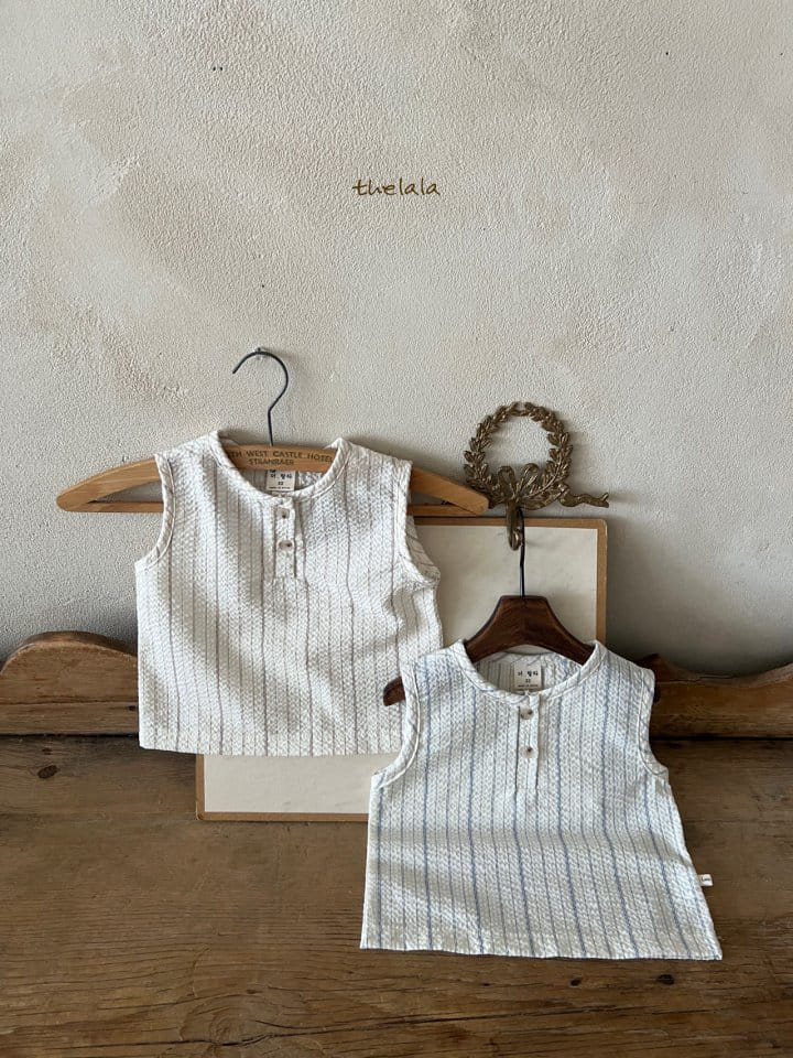 Lala - Korean Children Fashion - #littlefashionista - Jerry Sleeveless Tee - 9