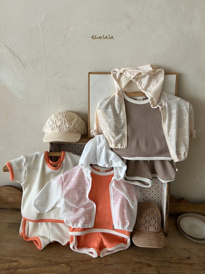 Lala - Korean Children Fashion - #magicofchildhood - Beach Hoody Zip Up - 8