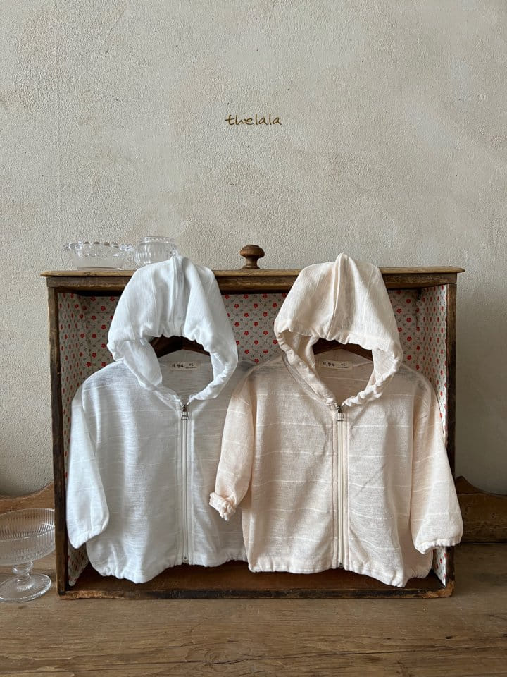 Lala - Korean Children Fashion - #minifashionista - Beach Hoody Zip Up - 9