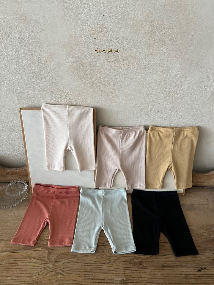 Lala - Korean Children Fashion - #prettylittlegirls - Sui Short Leggings 