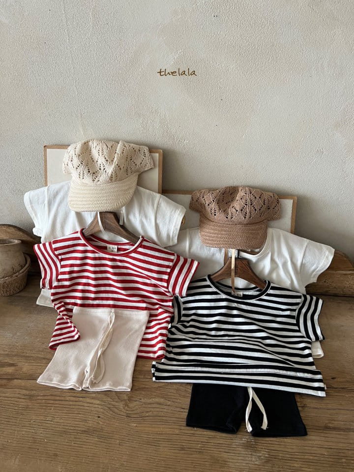 Lala - Korean Children Fashion - #stylishchildhood - String Short Leggings - 5