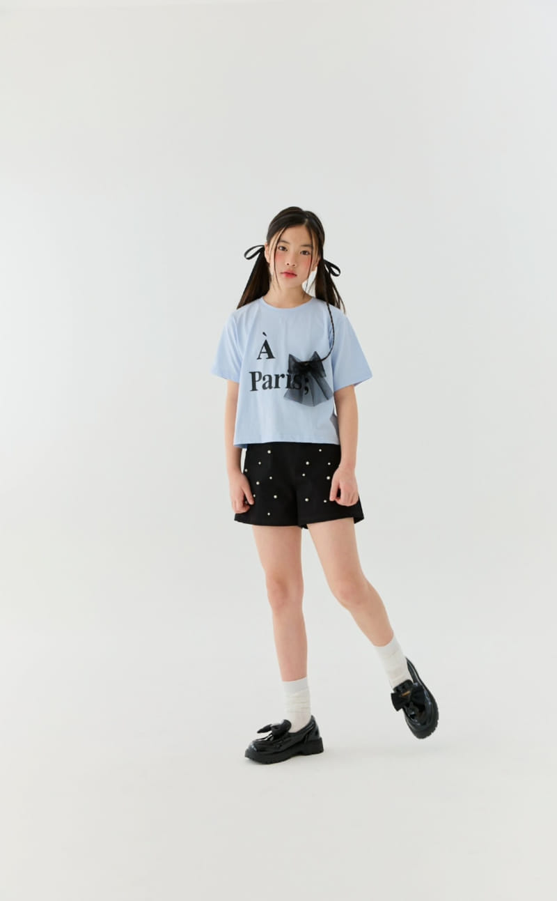 Lilas - Korean Children Fashion - #childofig - Parry Silket Tee