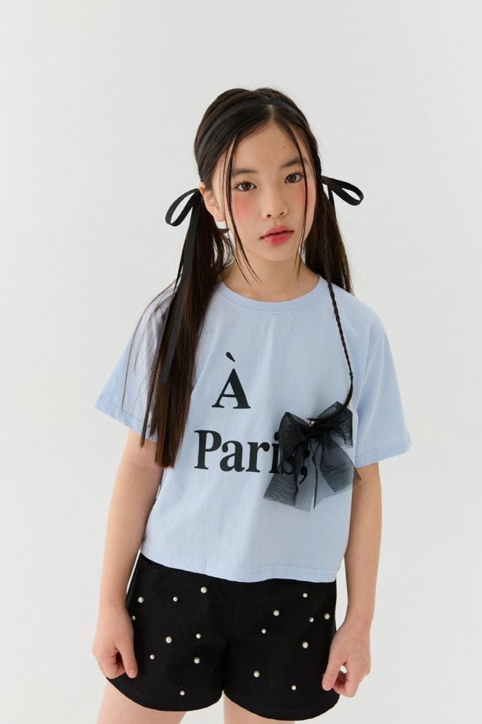 Lilas - Korean Children Fashion - #designkidswear - Parry Silket Tee - 3