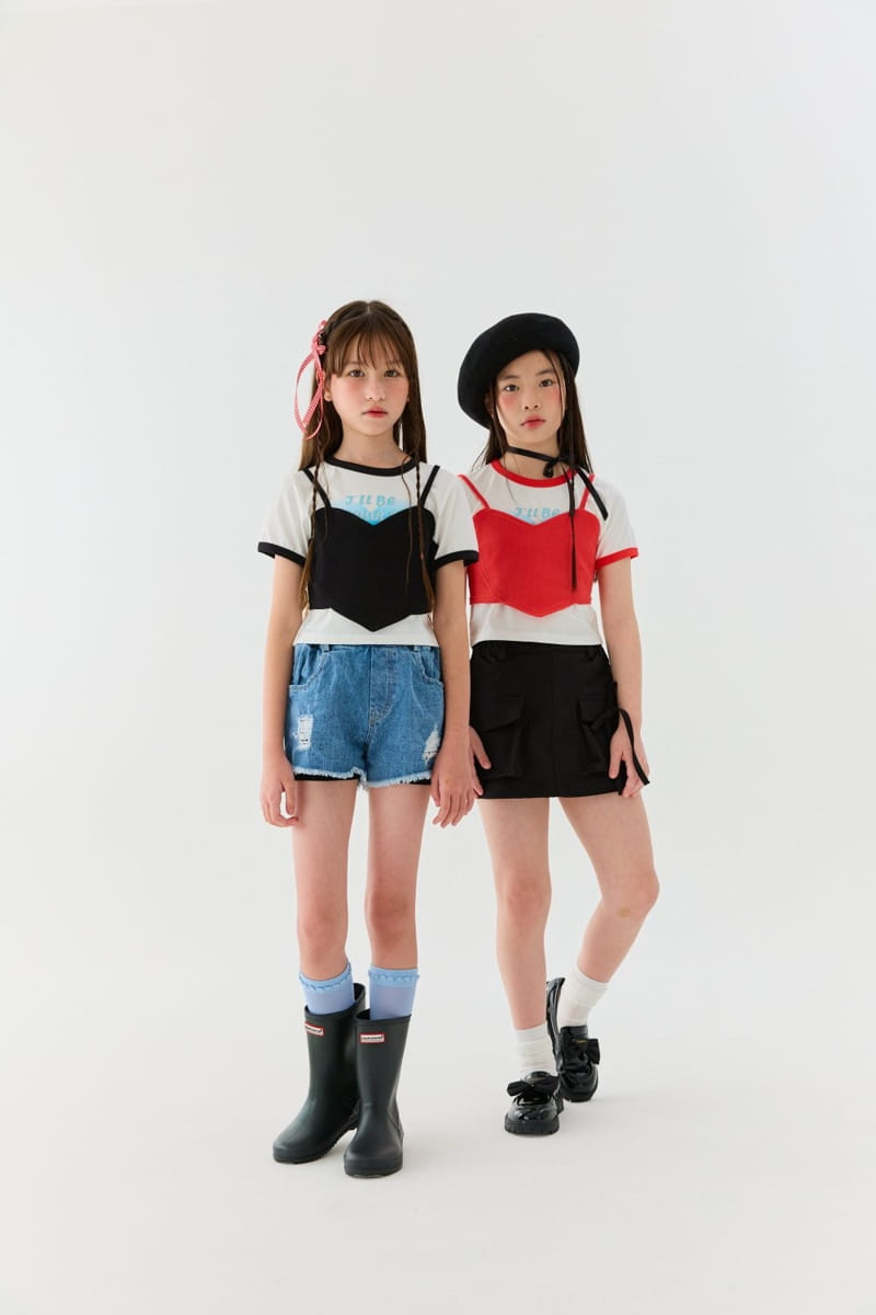 Lilas - Korean Children Fashion - #discoveringself - Heart Bustier  - 7