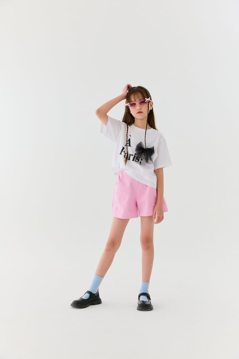 Lilas - Korean Children Fashion - #designkidswear - Parry Silket Tee - 4