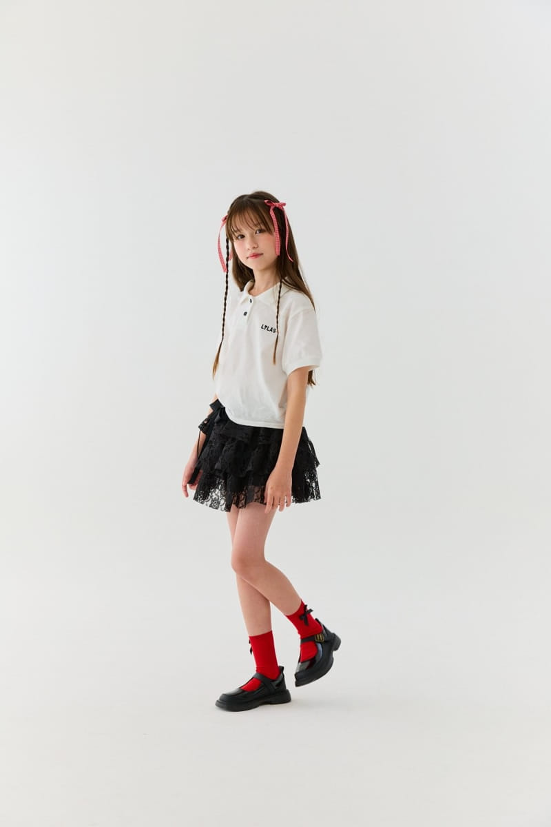 Lilas - Korean Children Fashion - #discoveringself - Mi Collar Tee - 5