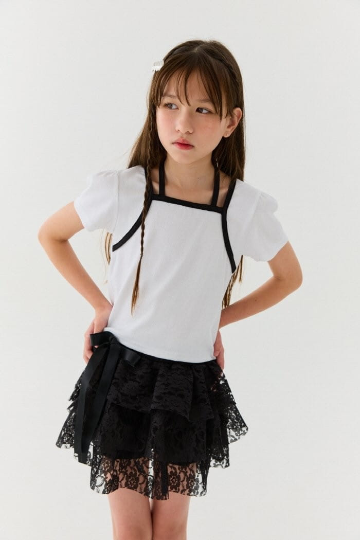 Lilas - Korean Children Fashion - #discoveringself - Lina Halterneck Tee
