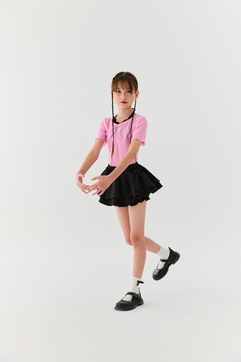 Lilas - Korean Children Fashion - #kidsshorts - Audrey Ballet Tee - 2