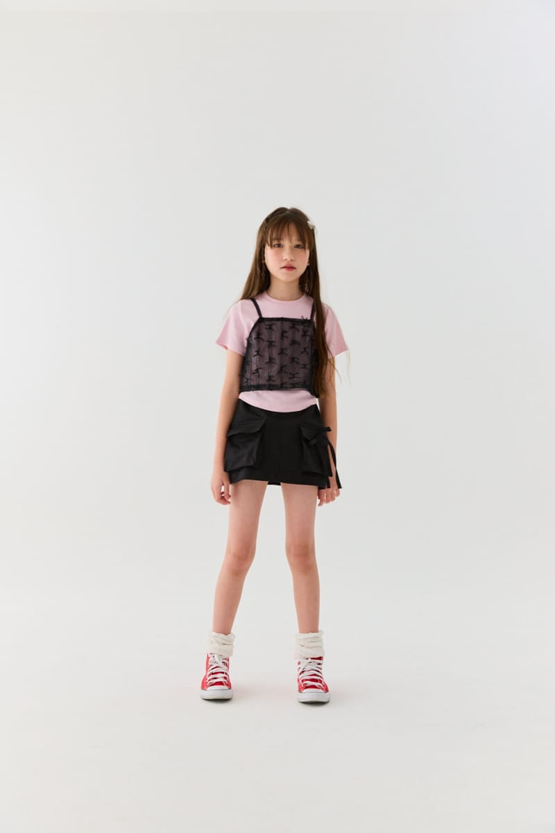 Lilas - Korean Children Fashion - #kidzfashiontrend - Addition Cargo Skirt - 2