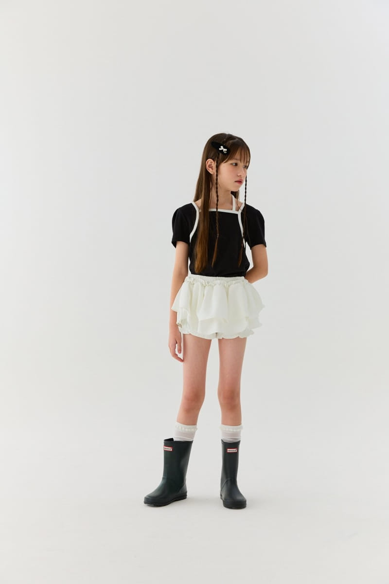 Lilas - Korean Children Fashion - #magicofchildhood - Manlap Shirring Skirt - 3