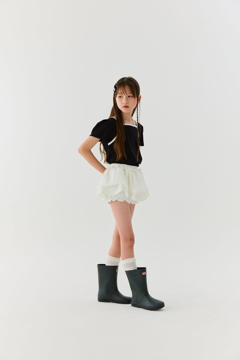 Lilas - Korean Children Fashion - #magicofchildhood - Manlap Shirring Skirt - 4