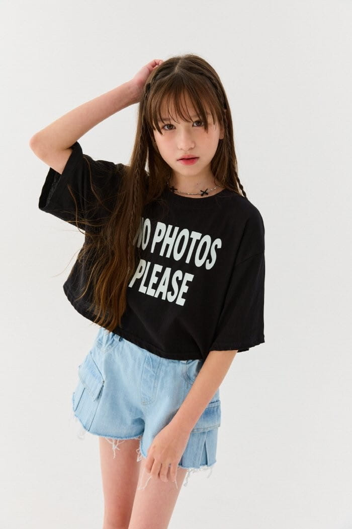 Lilas - Korean Children Fashion - #minifashionista - No Photo Crop Tee - 5