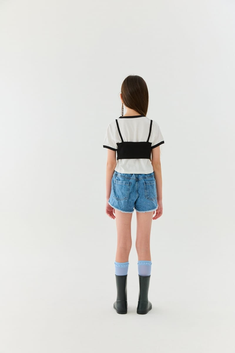 Lilas - Korean Children Fashion - #minifashionista - You Can Denim Pants - 4
