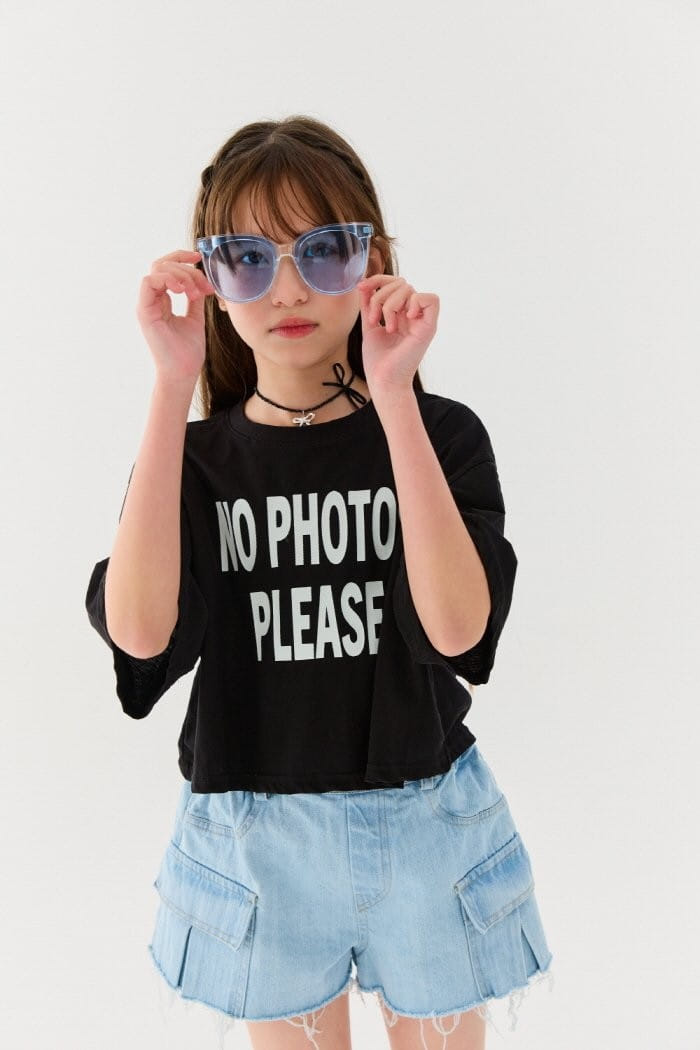 Lilas - Korean Children Fashion - #prettylittlegirls - No Photo Crop Tee - 6