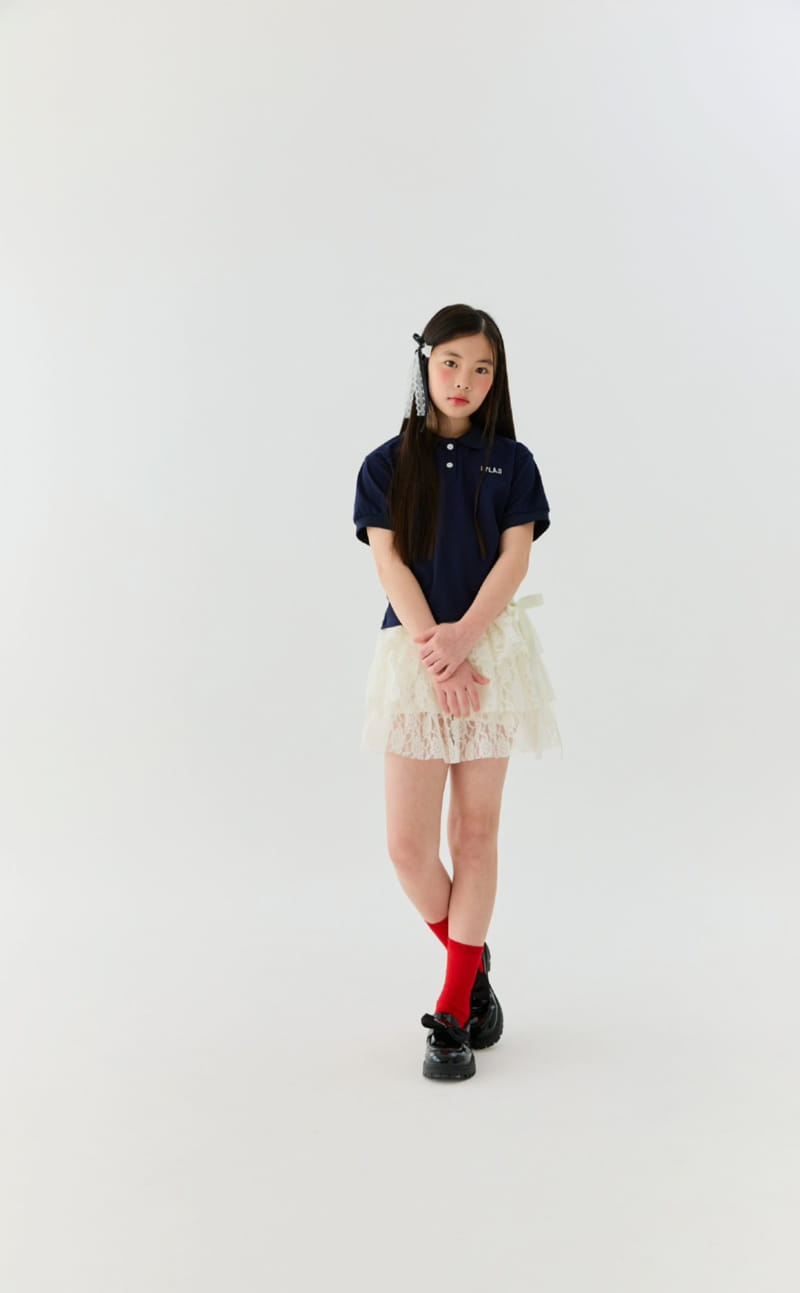 Lilas - Korean Children Fashion - #stylishchildhood - Mi Collar Tee