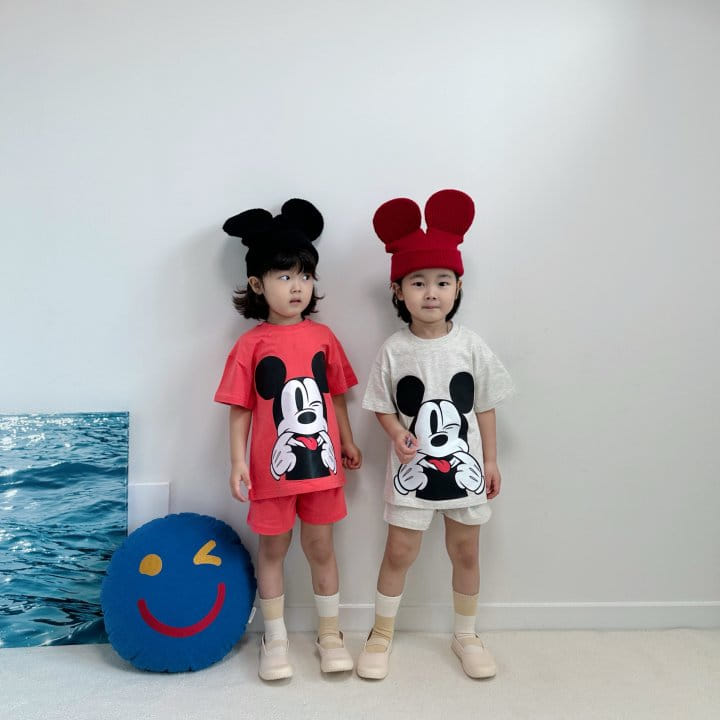 Little Rabbit - Korean Children Fashion - #Kfashion4kids - Melong Top Bottom Set - 10